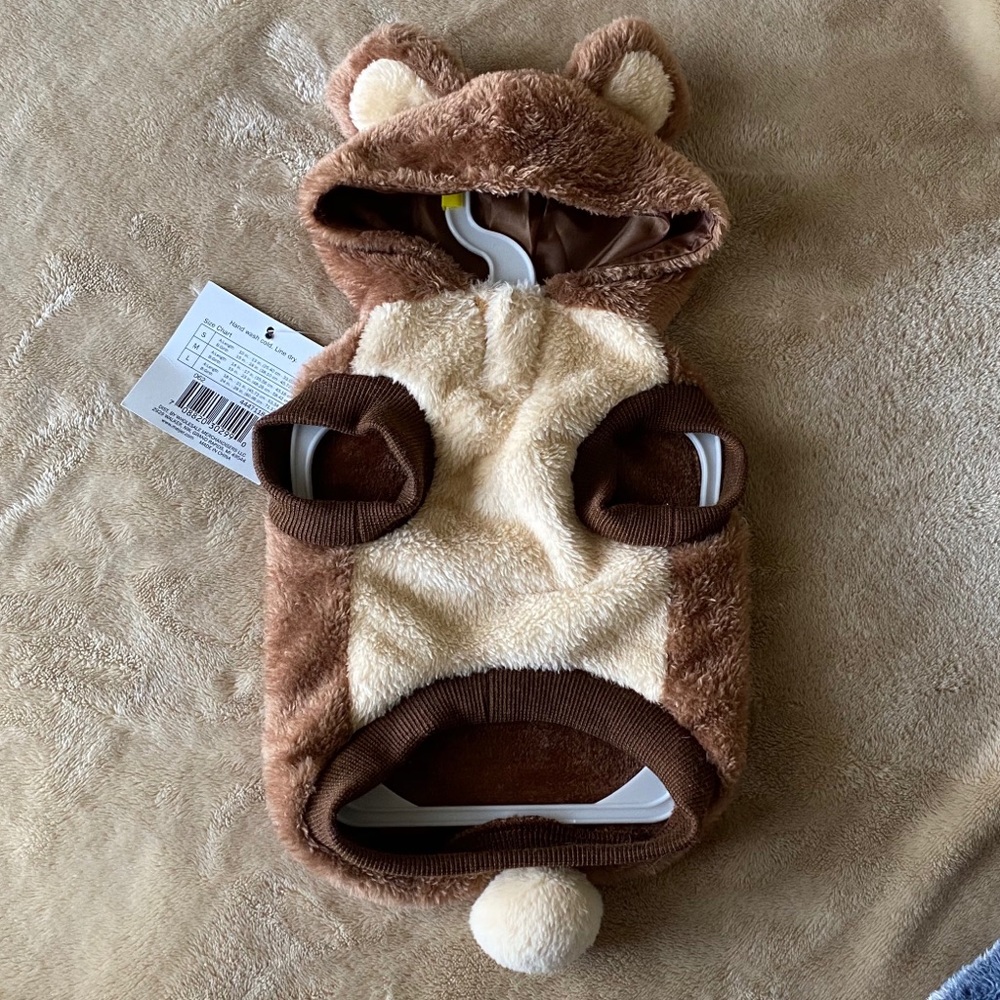 Pet Costume Bear Hoodie